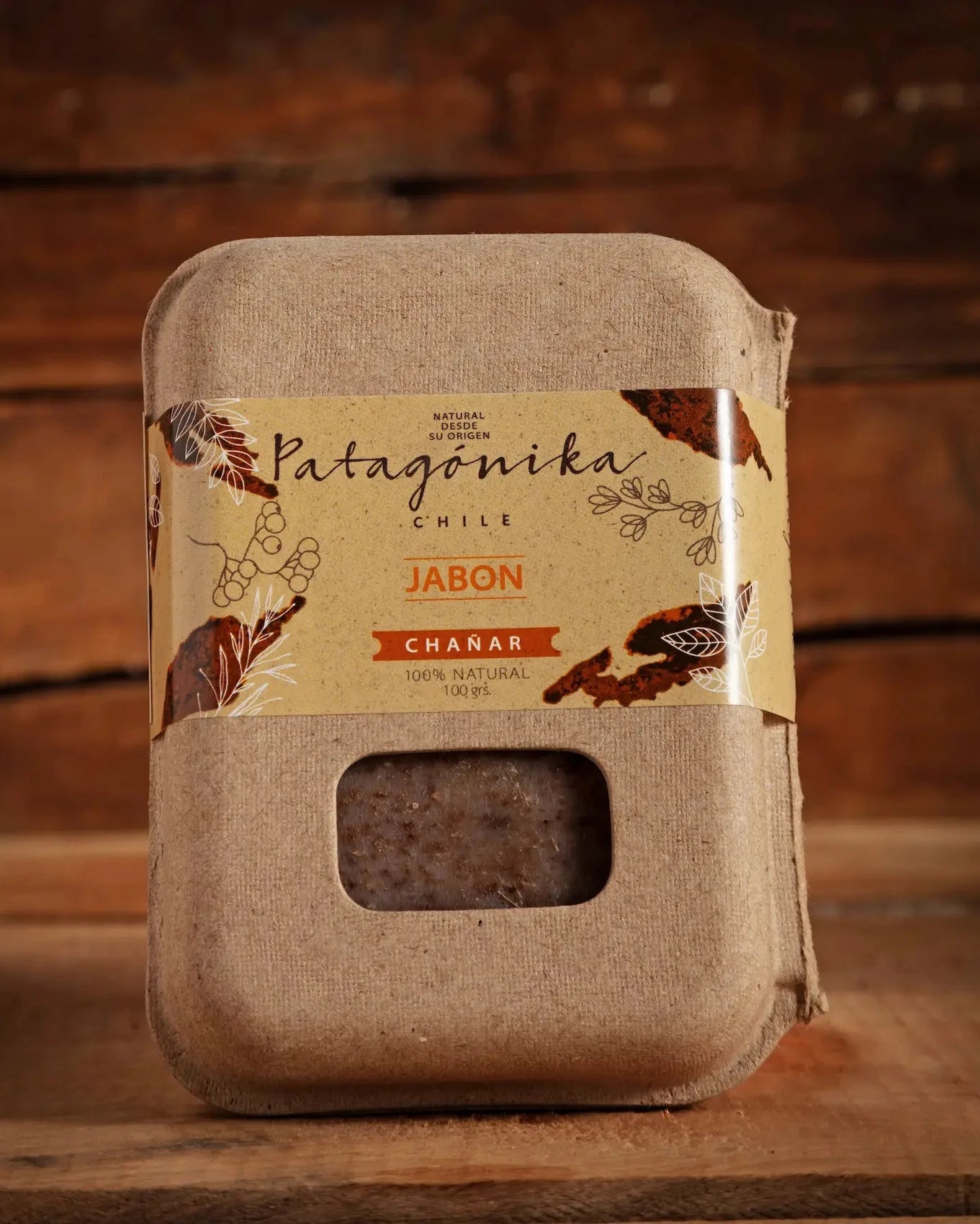 Jabón natural de Chañar. Cuidado nutritivo y limpieza profunda para la piel.