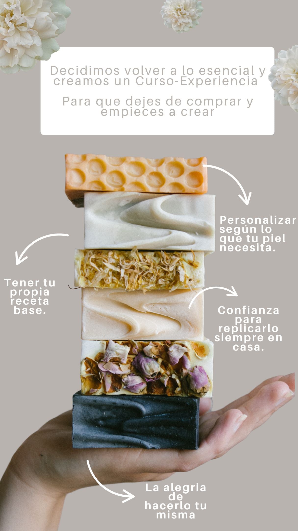 Curso de Jabonería Artesanal