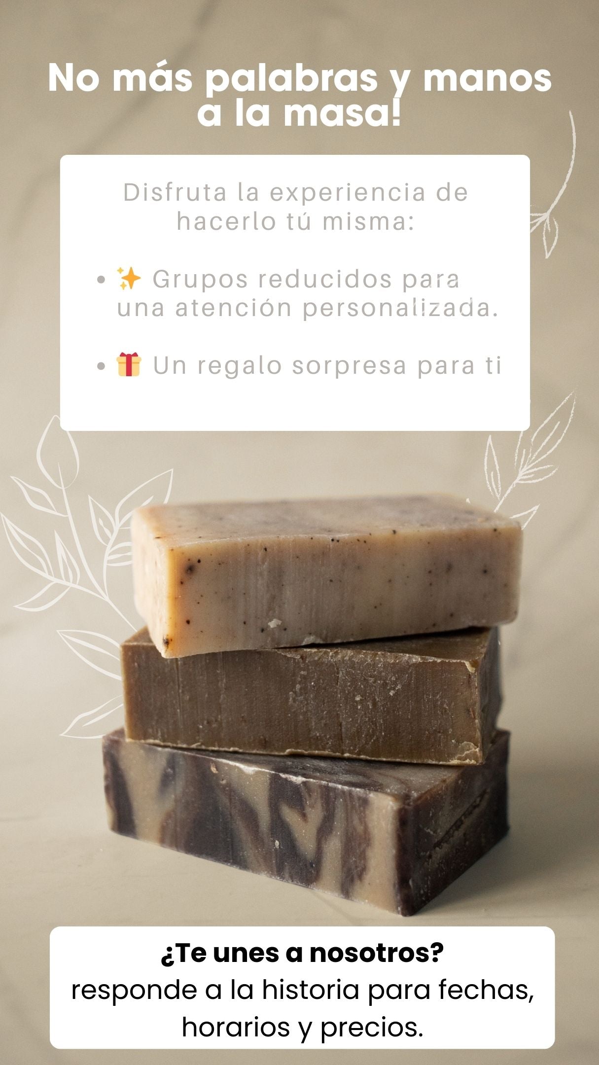 Curso de Jabonería Artesanal