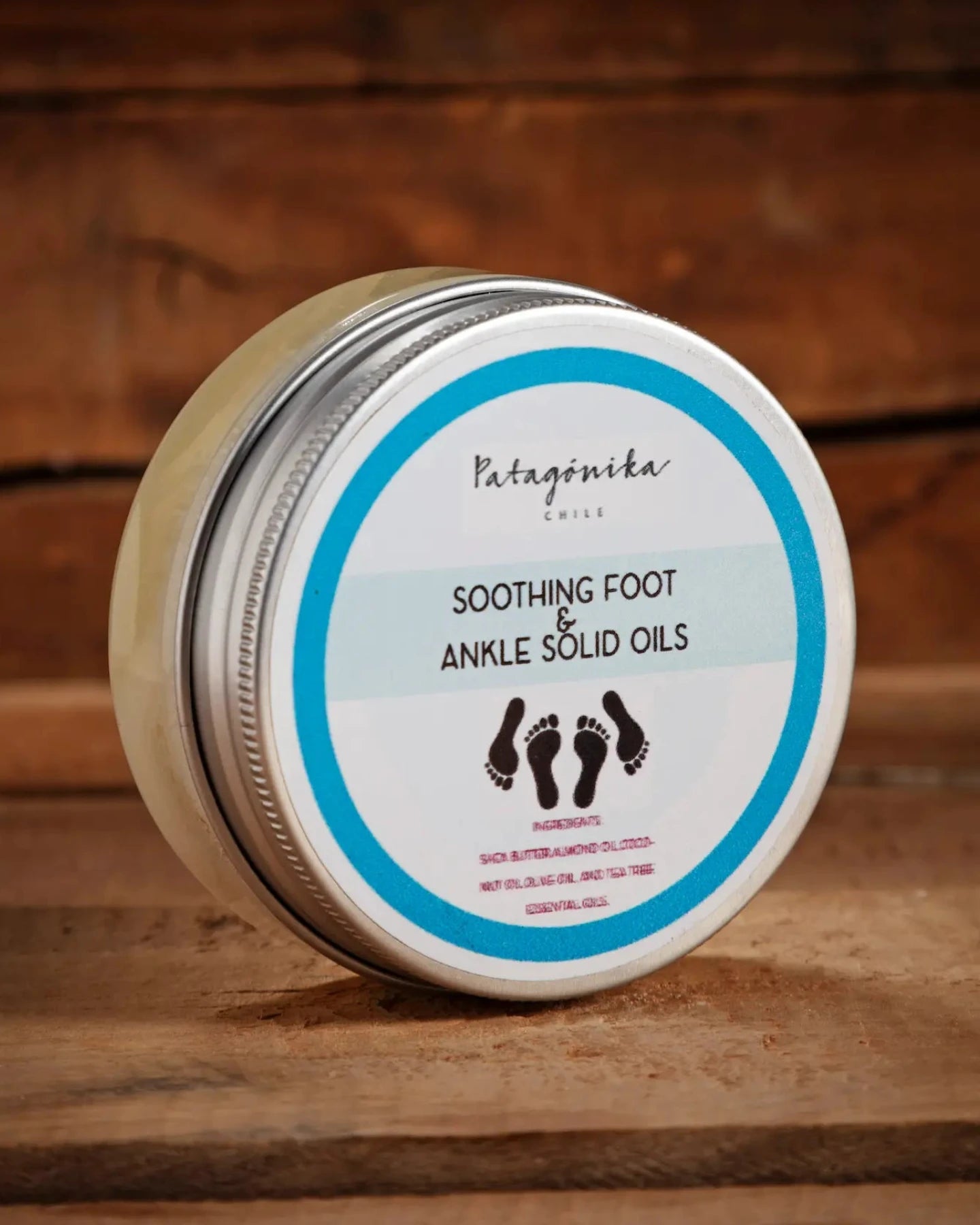 Crema hidratante para los pies de Patagonika. Tratamiento natural profundo para tener pies suaves y descansados.